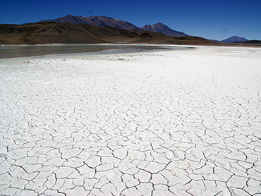 Salar de Uyuni, salt patern